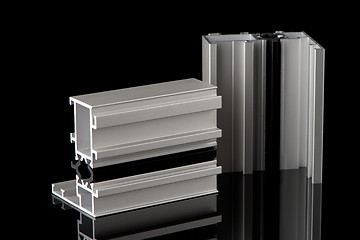 Image showing Aluminium profile sample