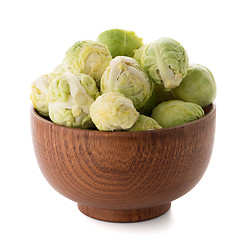 Image showing Fresh brussels sprouts