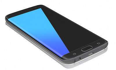 Image showing Black Smartphone Edge 