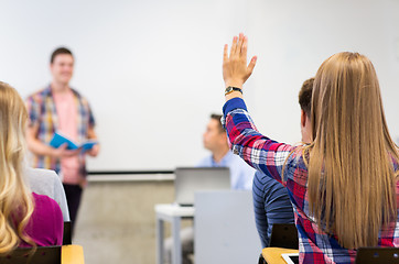 Image showing group of students in lecture hall