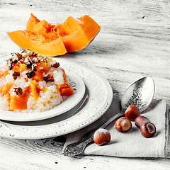 Image showing Porridge made of pumpkin