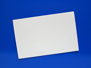 Image showing Blank paper tag label