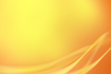 Image showing Motion swirls on an orange background