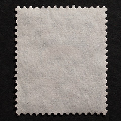 Image showing Blank stamp