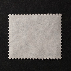 Image showing Blank stamp