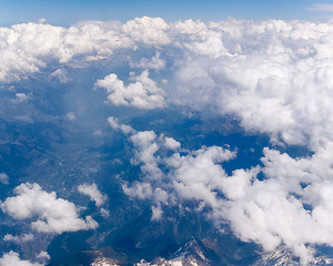Image showing Alps valley