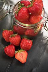 Image showing Fresh ripe strawberry