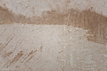 Image showing Old scratched concrete wall