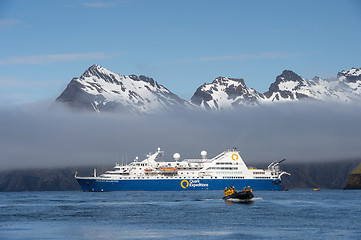 Image showing Beautiful landscape of South Georgia