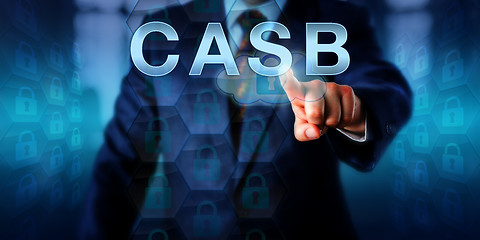 Image showing Enterprise IT Specialist Pressing CASB