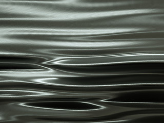 Image showing metallic material with waves and ripples