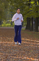 Image showing Jogging