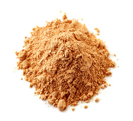 Image showing heap of dried vegetable powder