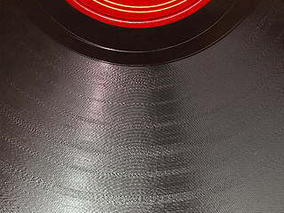 Image showing Vintage 78 rpm record