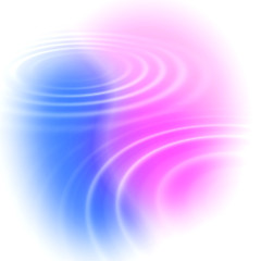 Image showing Abstract color ripples