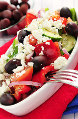 Image showing Greek salad