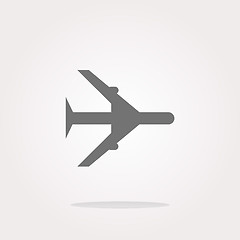 Image showing airplane Icon Vector. airplane Icon Art. airplane Icon Picture. airplane Icon Image. airplane Icon logo. airplane Icon Sign. airplane Icon Flat. airplane Icon design. airplane icon app. airplane icon