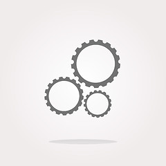 Image showing Cog wheel Icon Vector. Cog wheel Icon Picture. Cog wheel Icon Image. Cog wheel Icon Graphic. Cog wheel Icon Drawing