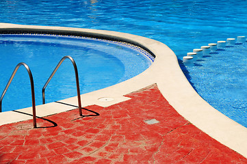 Image showing Outdoor swimming pool