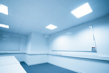 Image showing Meeting room with a large whiteboard