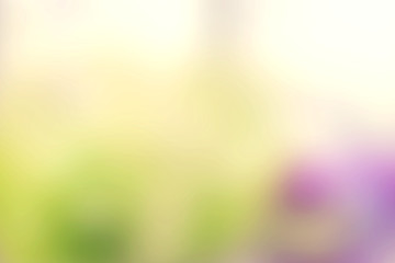 Image showing Blurry easter background in bright light
