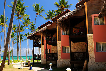 Image showing Tropical resort