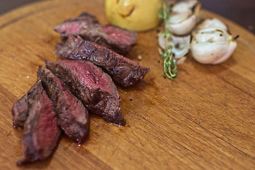 Image showing grilled beef steak