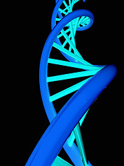 Image showing DNA structure model