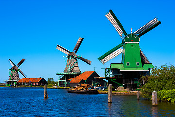 Image showing Mills in Holland