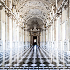 Image showing Italy - Royal Palace: Galleria di Diana, Venaria