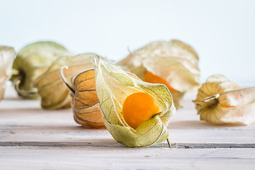 Image showing Gooseberries in bright light