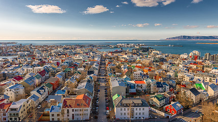 Image showing Reykjavik from above