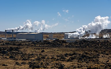 Image showing Geothermally active ground