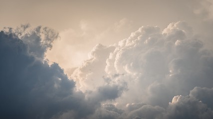 Image showing Sky with clouds