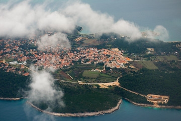 Image showing Croatia aerial view