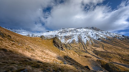 Image showing Scenic mountain landscape shot