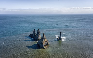 Image showing Rocks of Vik