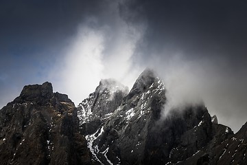 Image showing Scenic mountain landscape shot