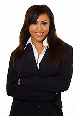 Image showing Business woman smile