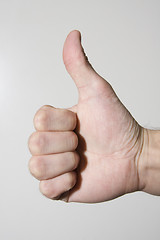 Image showing thumbs up