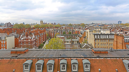 Image showing South Kensington Roofs