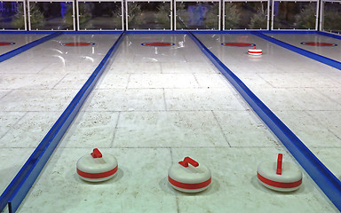 Image showing Curling