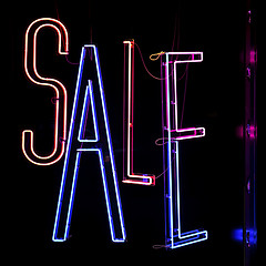 Image showing Sale Neons