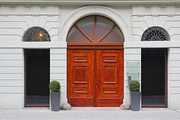 Image showing Arch Door