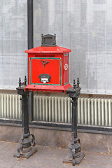 Image showing Red Post Box