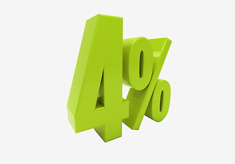 Image showing Percentage sign