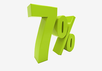 Image showing Percentage sign