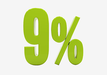 Image showing Percentage sign