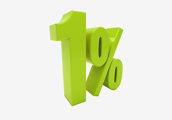 Image showing Percentage sign