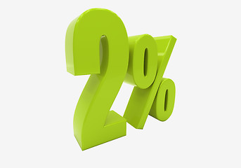 Image showing Percentage sign